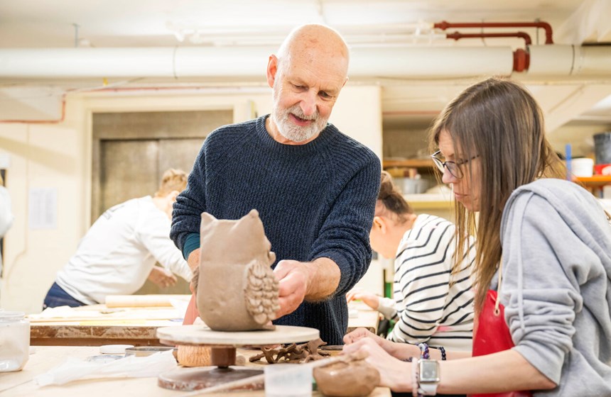 Pottery - Experiment with Techniques