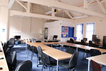 Classroom at Leicester Adult Education