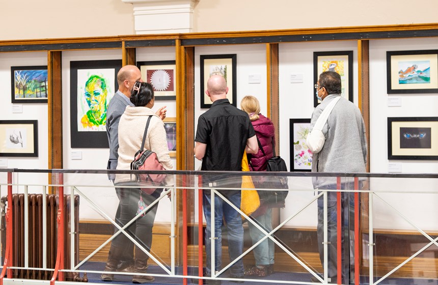 Art Exhibition - Opening Night